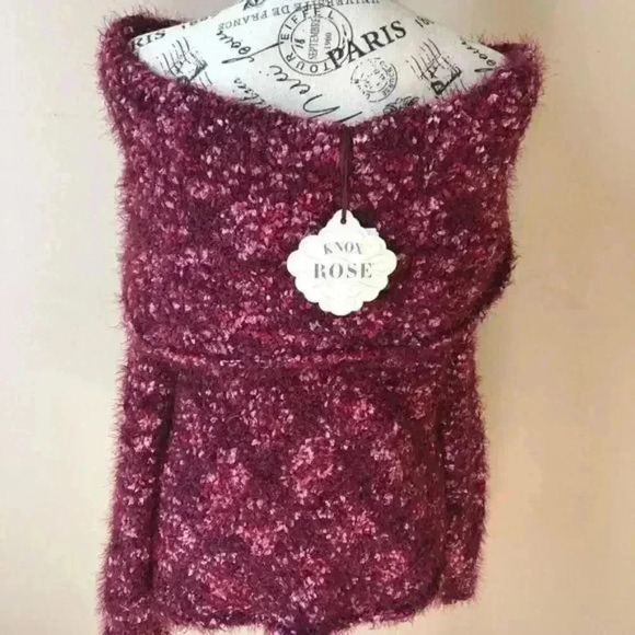 KNOX ROSE OFF THE SHOULDER SWEATER - Picture 4 of 4